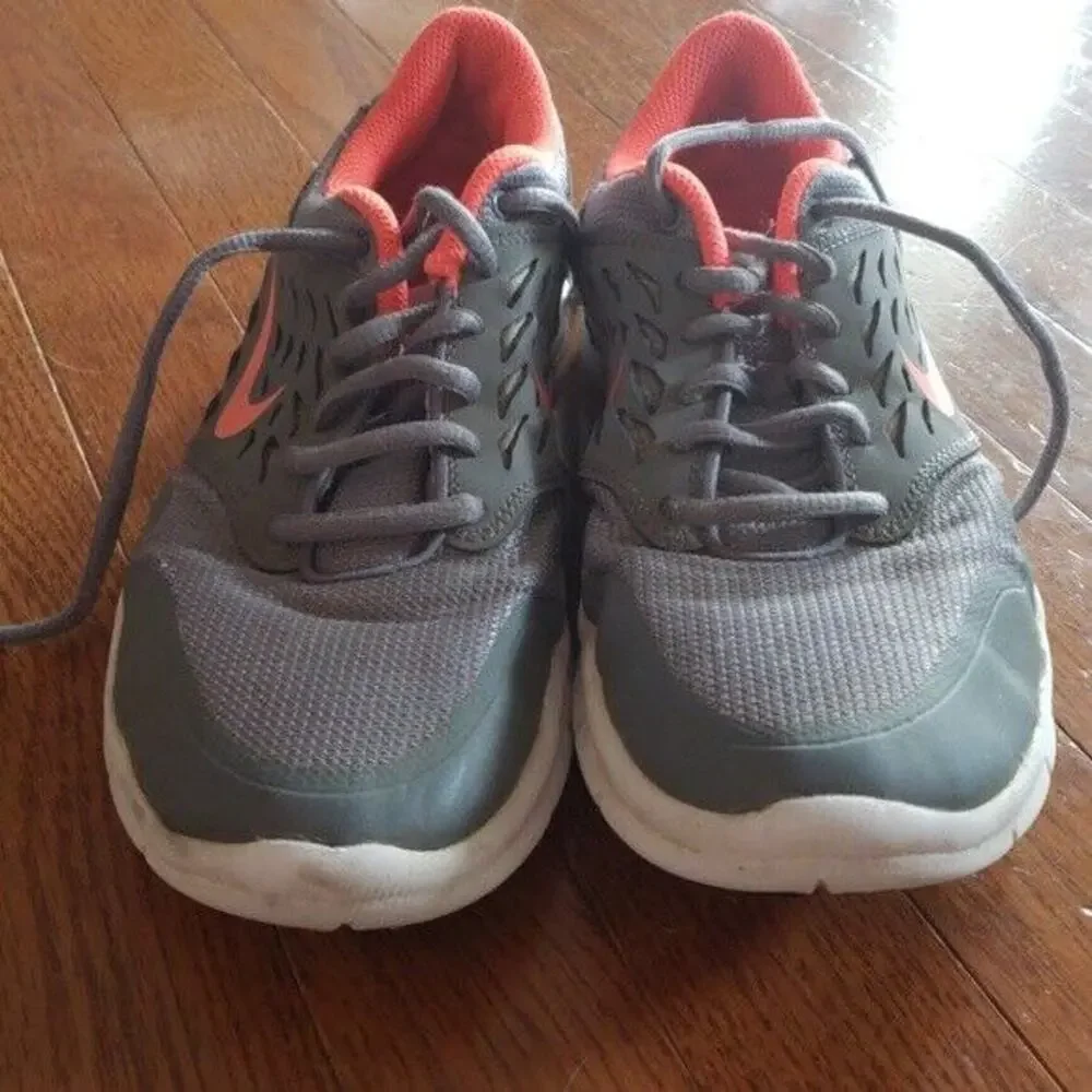 Nike Running Shoes Grey and Lava 677136-061 - Size 8.5